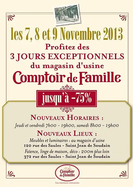 Comptoir de Famille à  — photo