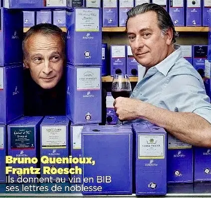 Bruno Quenioux et Frantz Roesch proposent tout leur savoir-faire à l'enseigne BiBoViNo