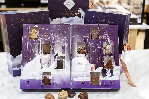 A l'occasion des fêtes de fin d'année, retrouvez le calendrier de l'avent qui vous réserve une douceur chaque jour