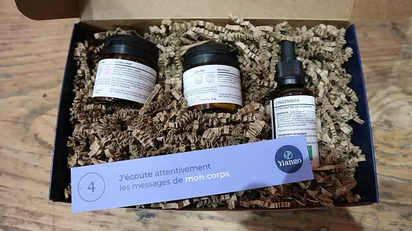 Set de produits du programme digestion Yiango Store.