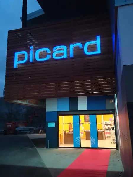 Le magasin Picard situé à la Réunion. 