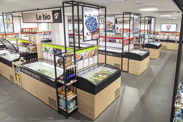 Un magasin Picard repensé, avec de plus grandes allées pour mieux circuler à Paris !