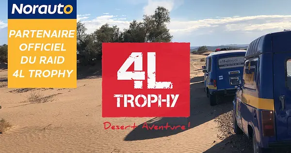 Pour la 2e année consécutive, Norauto est partenaire officiel du 4L Trophy.