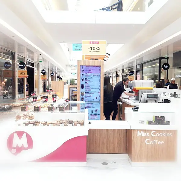 Miss Cookies Coffee situé à la Toison d'Or et qui propose des réductions pour les étudiants