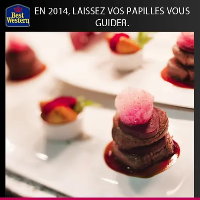 Produits frais et locaux sont servis aux bonnes tables Best Western, au cœur des régions françaises