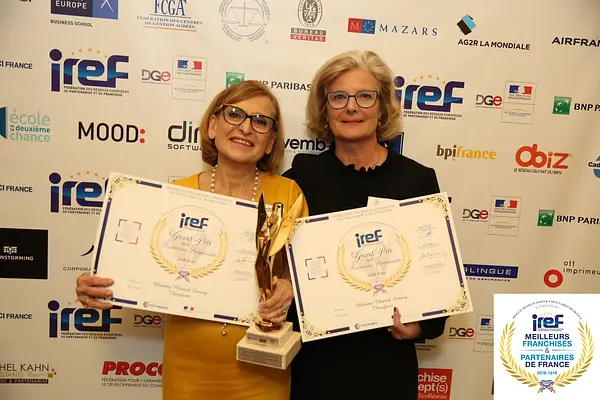 Theraform a reçu le prix des meilleurs franchisés et partenaires de France 2018.