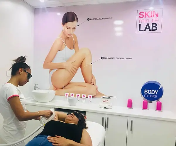 Une prestation d'épilation chez Body'Minute. 