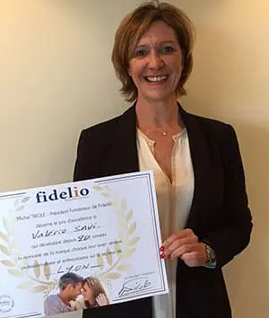 Valérie SAVI, conseillère #Fidelio depuis plus de 20 ans.