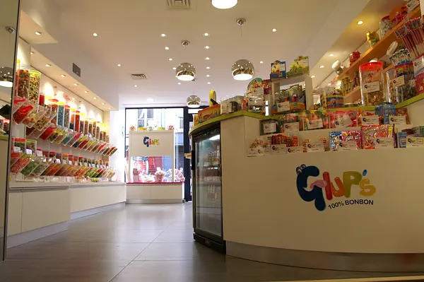 A l'intérieur d'une boutique Glup's à Caen. 