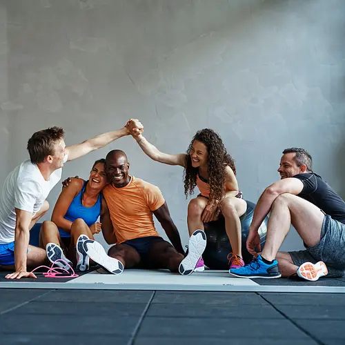 L'esprit d'équipe présent aussi bien entre les sportifs qu'entre les coachs est primordiale chez Keep Cool