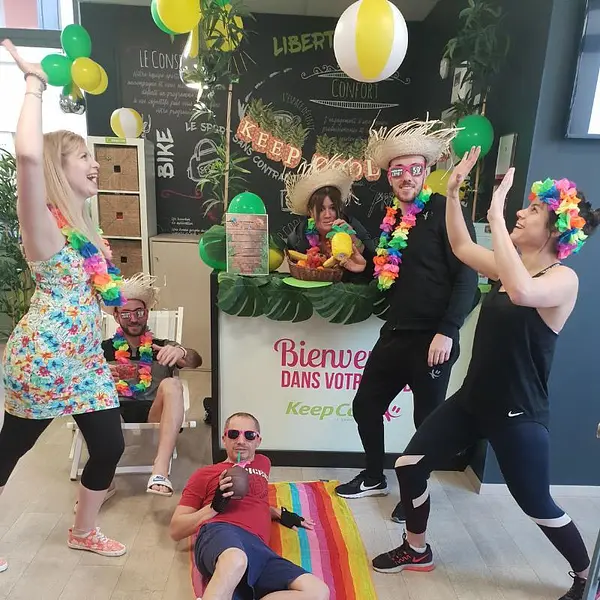 Animation dans un centre Keep Cool, une ambiance festive pour faire sa séance de sport
