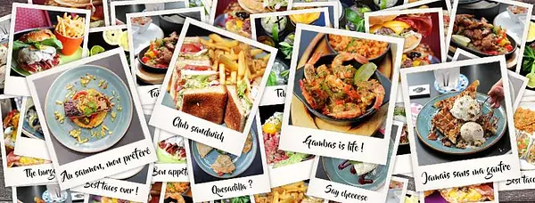 Présentation des plats à Indiana Café Strasbourg. 
