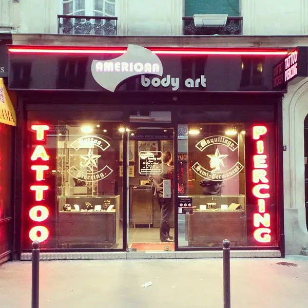 Le shop American Body Art du quartier Opéra.