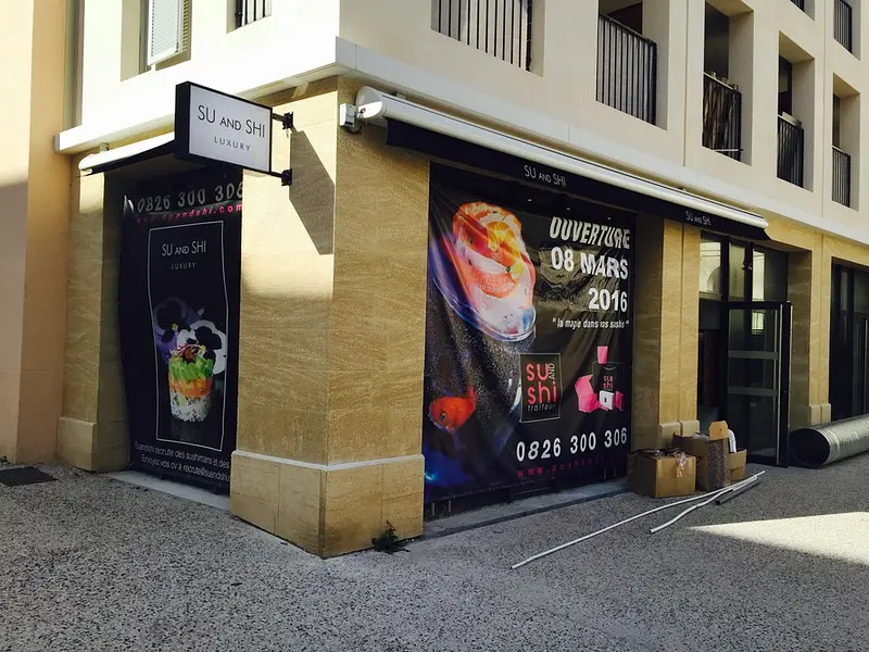 Notre story d'aout: une franchise Su & Shi a ouvert à La Ciotat!