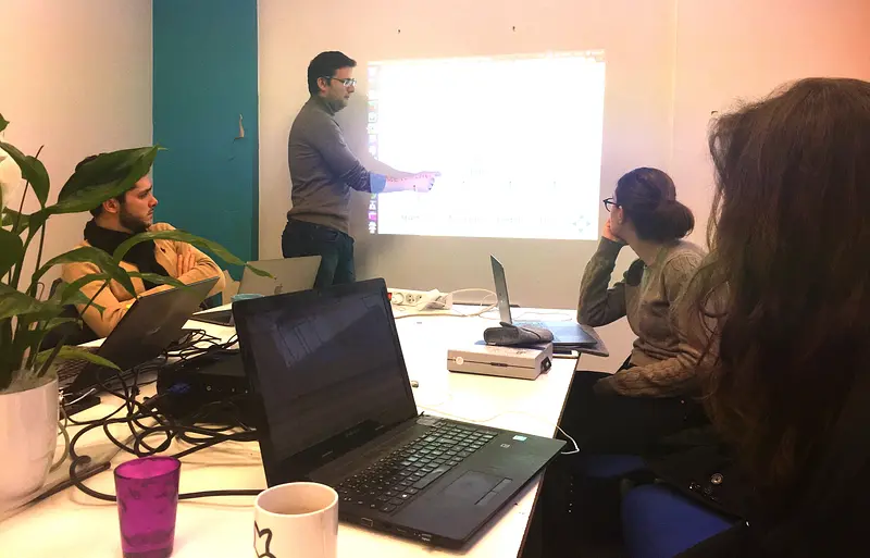 1ère formation au code @ inSiti