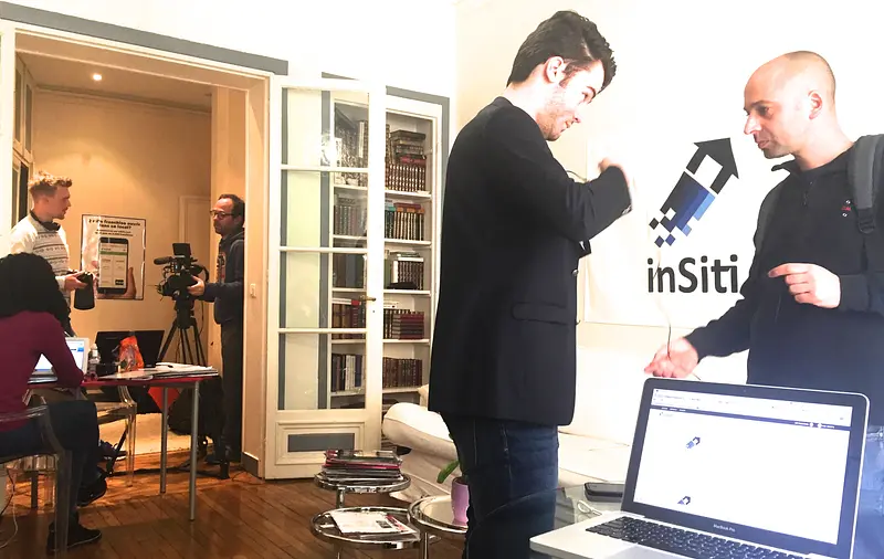 France Télévision en tournage chez inSiti