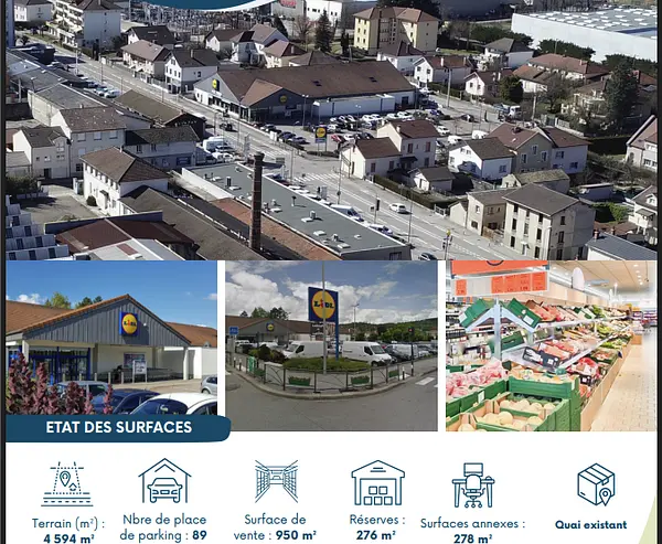 Ancien Lidl – Emplacement n°1 Oyonnax à Oyonnax — photo