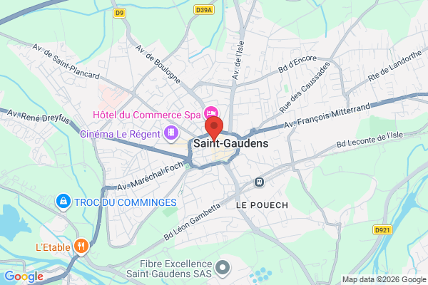 Carte de l'emplacement La Mie Caline