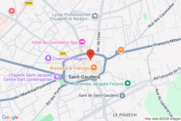 Carte de 51 Rue de la République, Saint-Gaudens