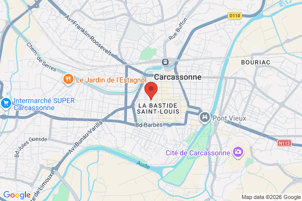 Carte de l'emplacement LOCAL COMMERCIAL