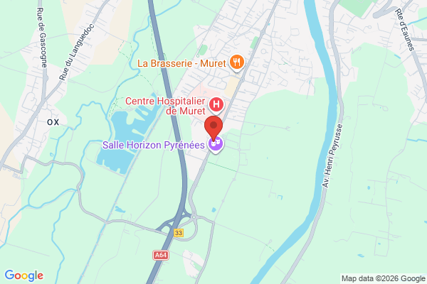 Carte de l'emplacement ZAC RES'PYR