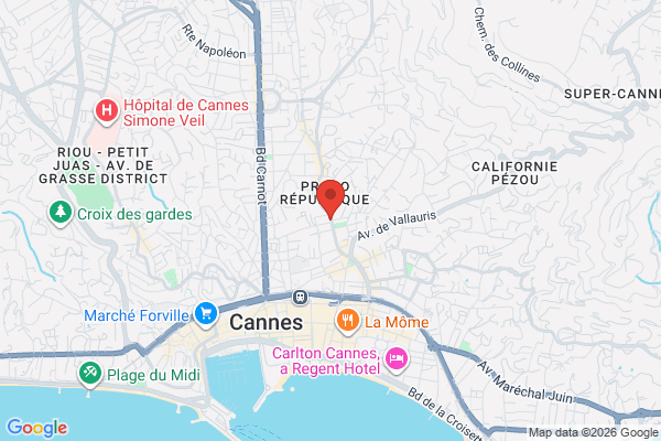 Carte de l'emplacement Local restauration - Bar