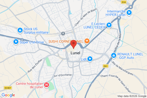 Carte de l'emplacement LE MÉDARD  Un cadre idéal pour le développement de votre activité
