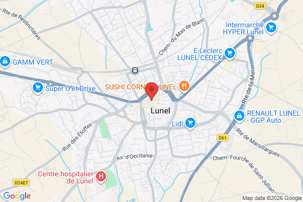 Carte de l'emplacement LIBÉRATION II