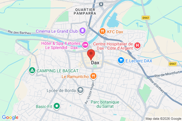 Carte de l'emplacement Local commercial