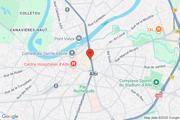 Carte de l'emplacement Restaurant trés bien situé