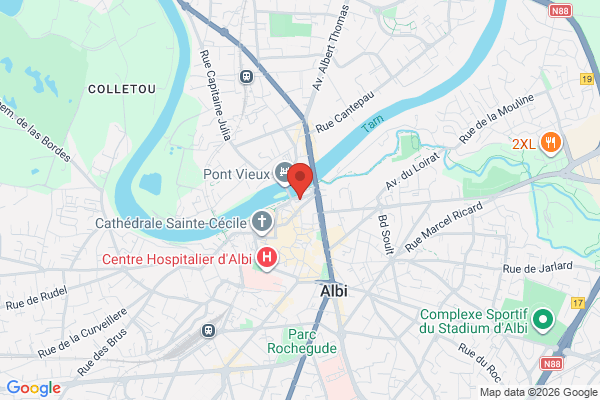Carte de l'emplacement Restaurant de 200m2