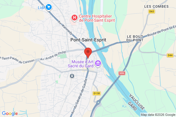 Carte de l'emplacement Fonds de commerce - Bar Pizzeria