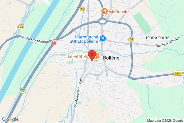 Carte de l'emplacement La Manufacture