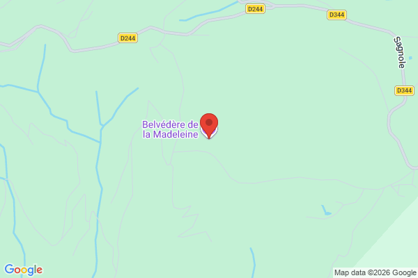 Carte de Ardèche, France