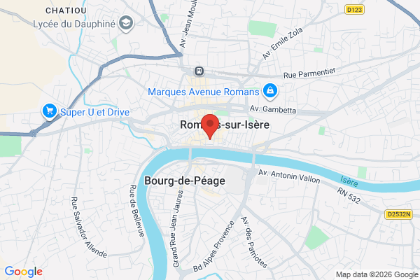 Carte de l'emplacement Local commercial