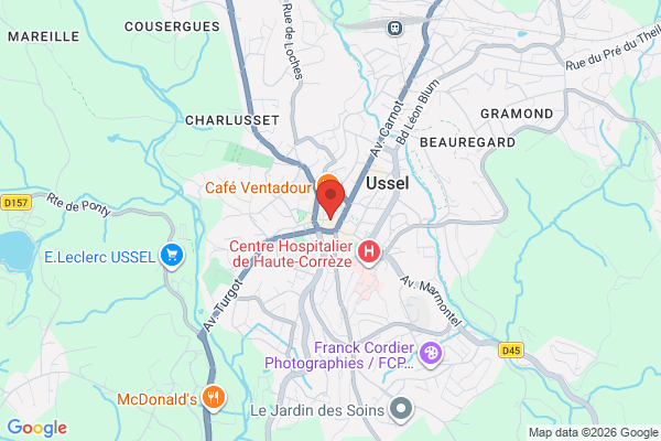 Carte de l'emplacement "Le Buron"