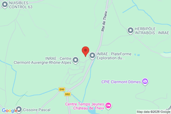 Carte de Puy-de-Dôme, France