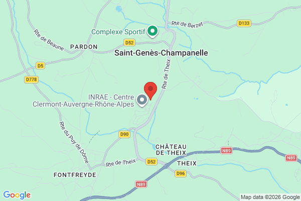 Carte de l'emplacement  