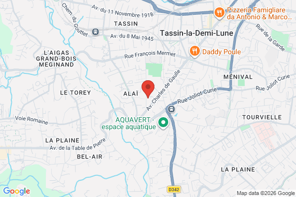 Carte de l'emplacement Location dans un cabinet paramédical