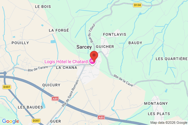 Carte de l'emplacement Futur commerce multiservice avec terrasse