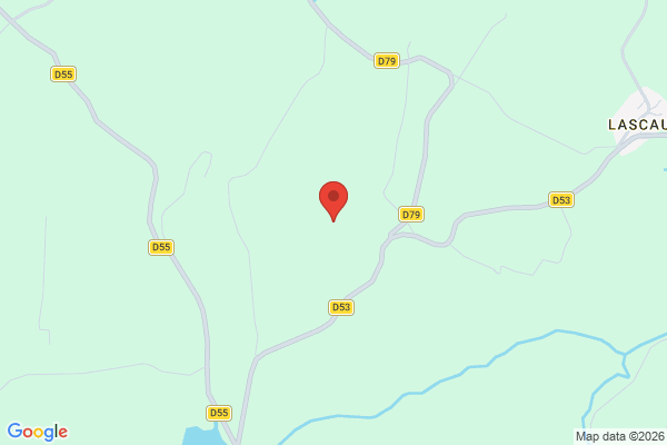 Carte de Creuse, France