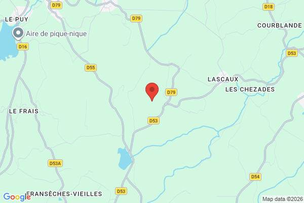 Carte de l'emplacement  