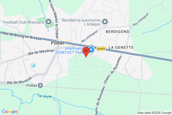 Carte de Ain, France