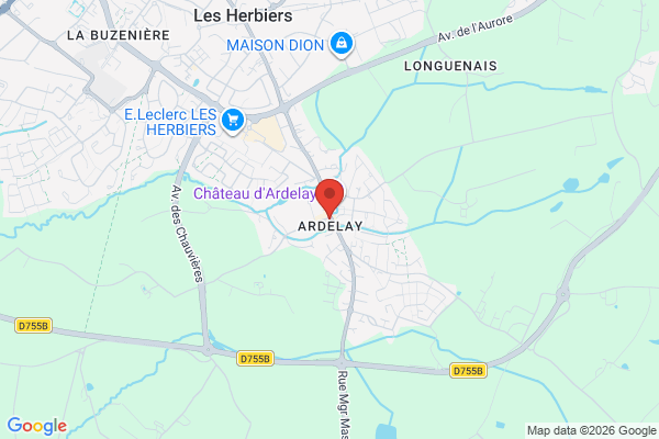 Carte de l'emplacement Cellule Ardelay