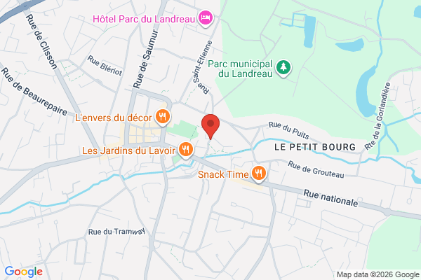 Carte de Rue des Arts, 85500 Les Herbiers, France