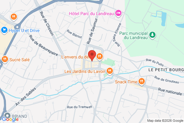 Carte de 1 Rue de la Bienfaisance, 85500 Les Herbiers, France