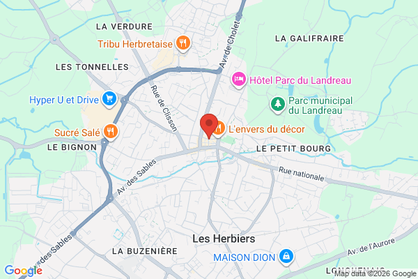 Carte de l'emplacement Cellule La Quincaillerie