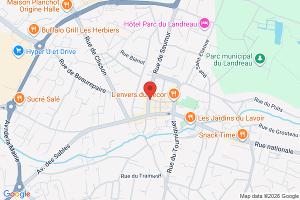 Carte de 18 Grande Rue, 85500 Les Herbiers, France