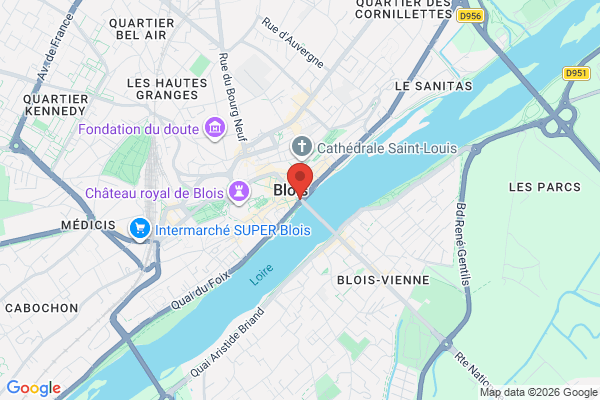 Carte de l'emplacement Rétrocession d'un bail commercial 