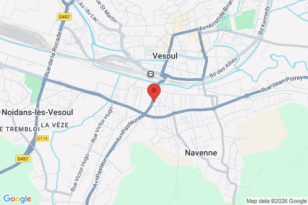 Carte de l'emplacement Local commercial - 120m²
